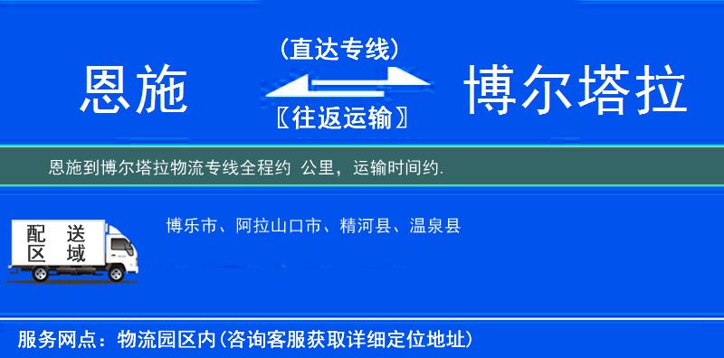 恩施到博爾塔拉物流專線