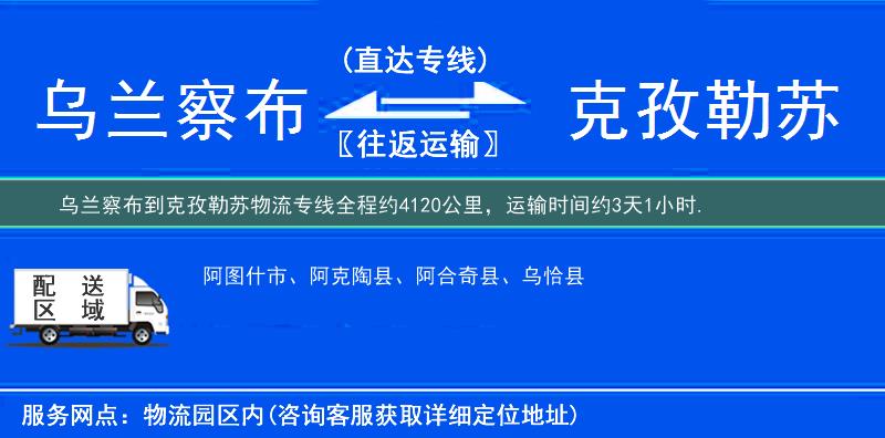 烏蘭察布到克孜勒蘇物流專(zhuān)線